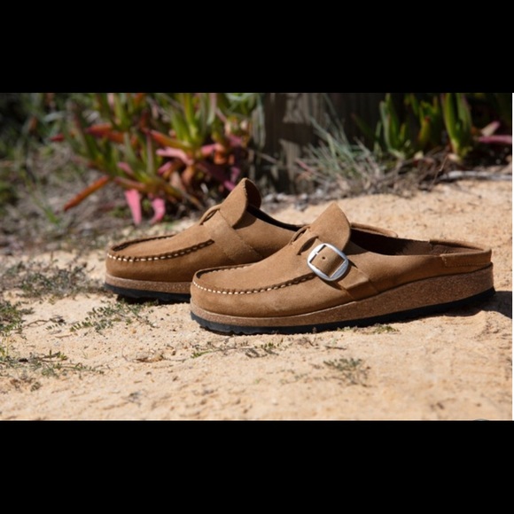 NWT Birkenstock Buckley Suede in Tea - Picture 9 of 16